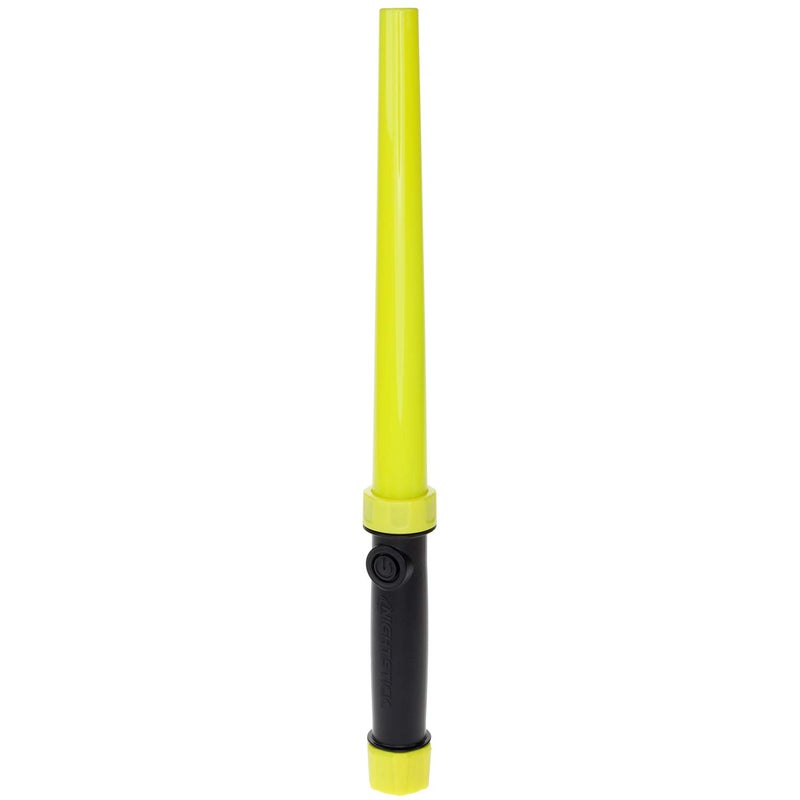 Nightstick NSP-1634 Traffic Wand-Yellow Lens/Black Handle-3 AAA Batteries, Multicolor